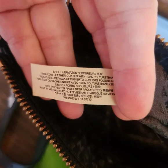 KATE SPADE Black Crossbody Gold hardware 100% leather $249 Retail NEW - Picture 7 of 7